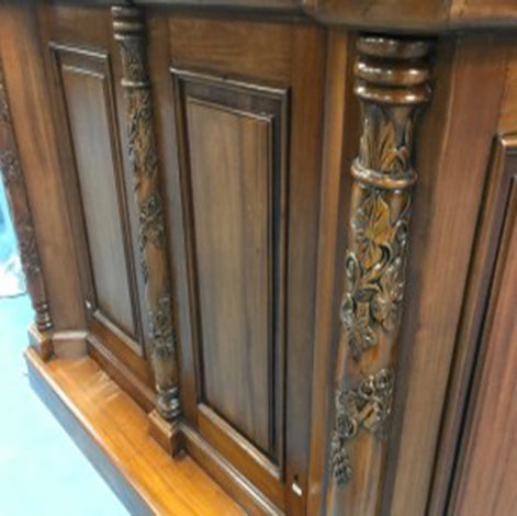 Mahogany Vintage Pub Canopy Bar