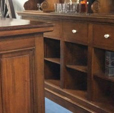 Mahogany Vintage Pub Canopy Bar