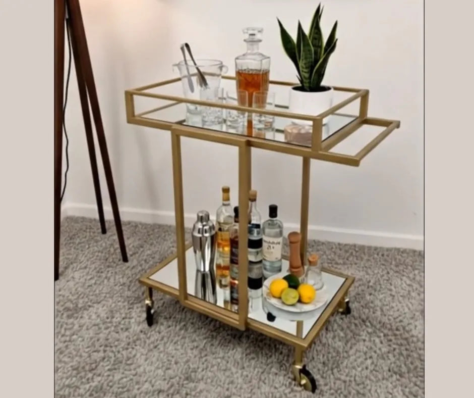 Ditsy Bar Cart