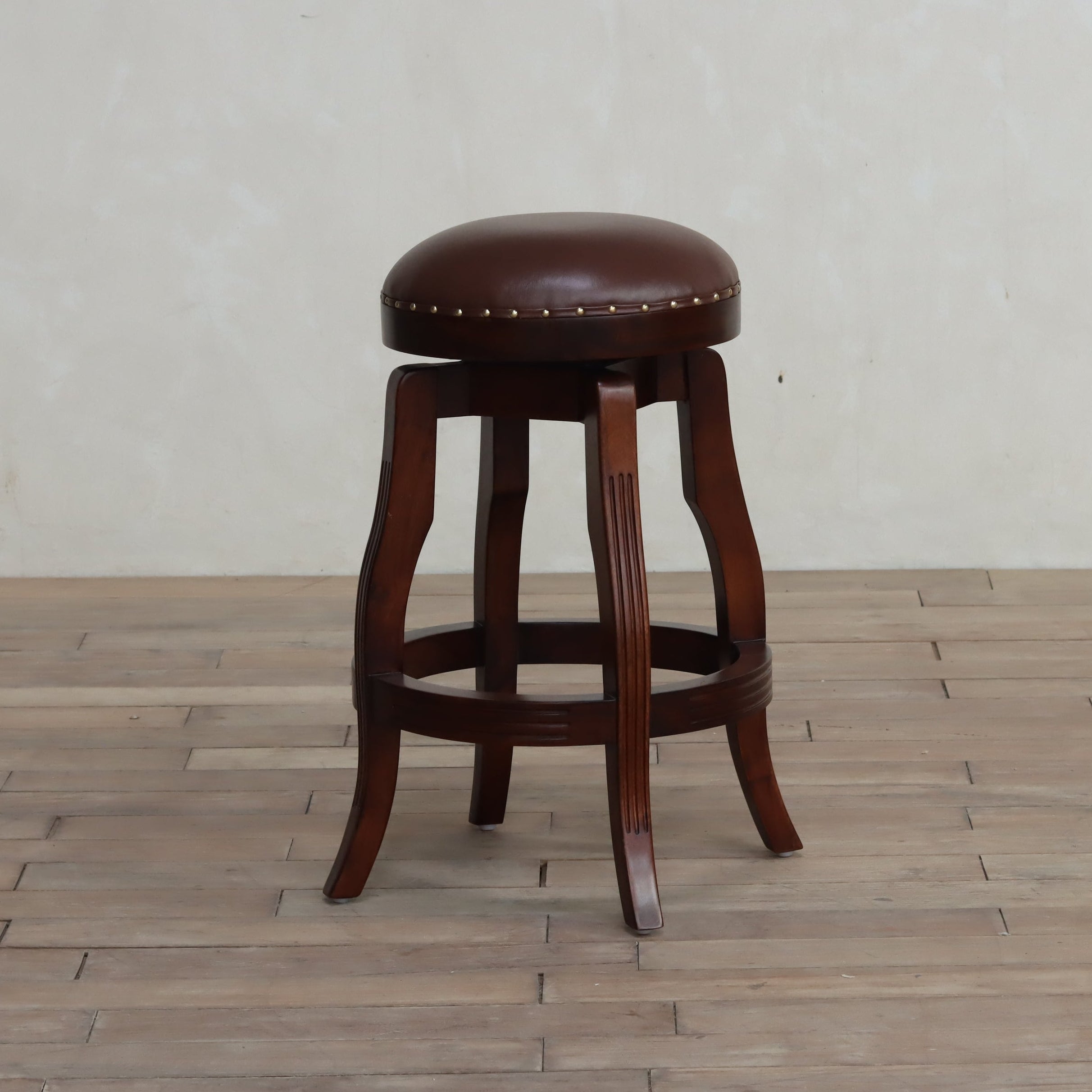 Premium 360° Swivel Backless Bar Stool