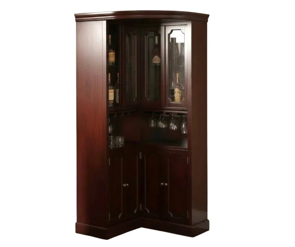 Corner Curio Bar Cabinet Furniture