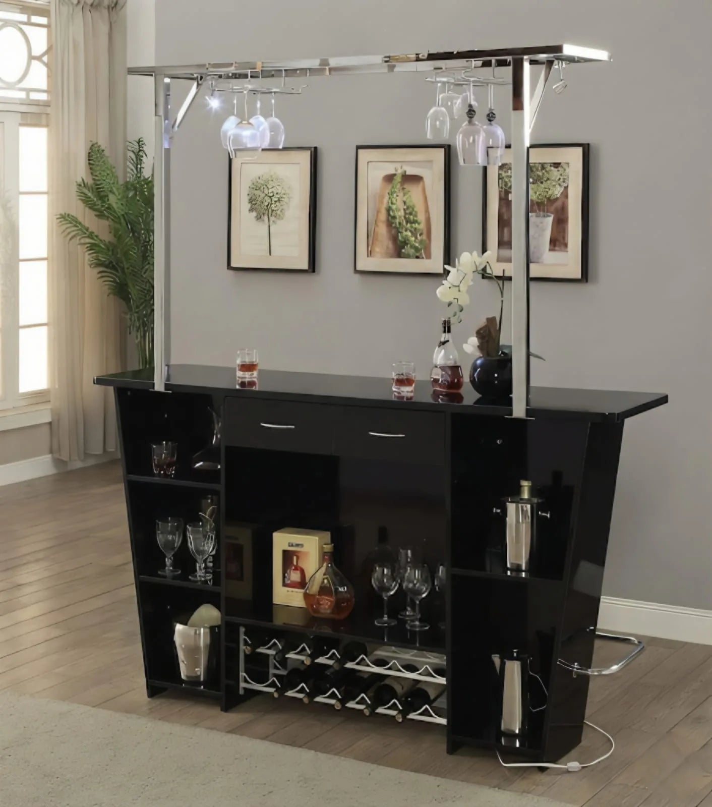Home Bars Black Sapphire Counter