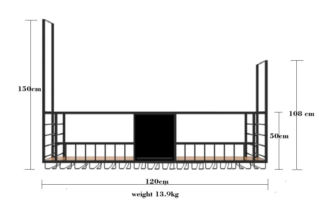 HB Hanging Wine Rack