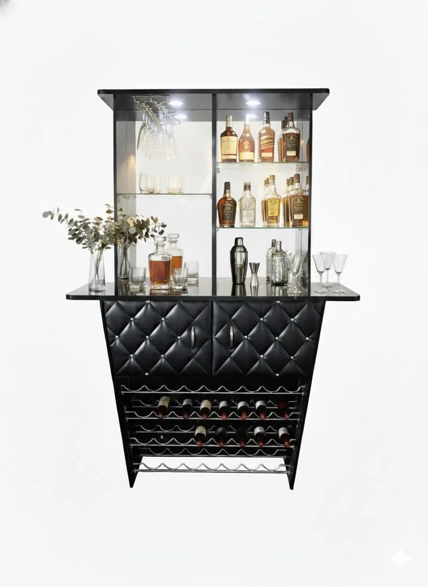 Pearl Black Cabinet