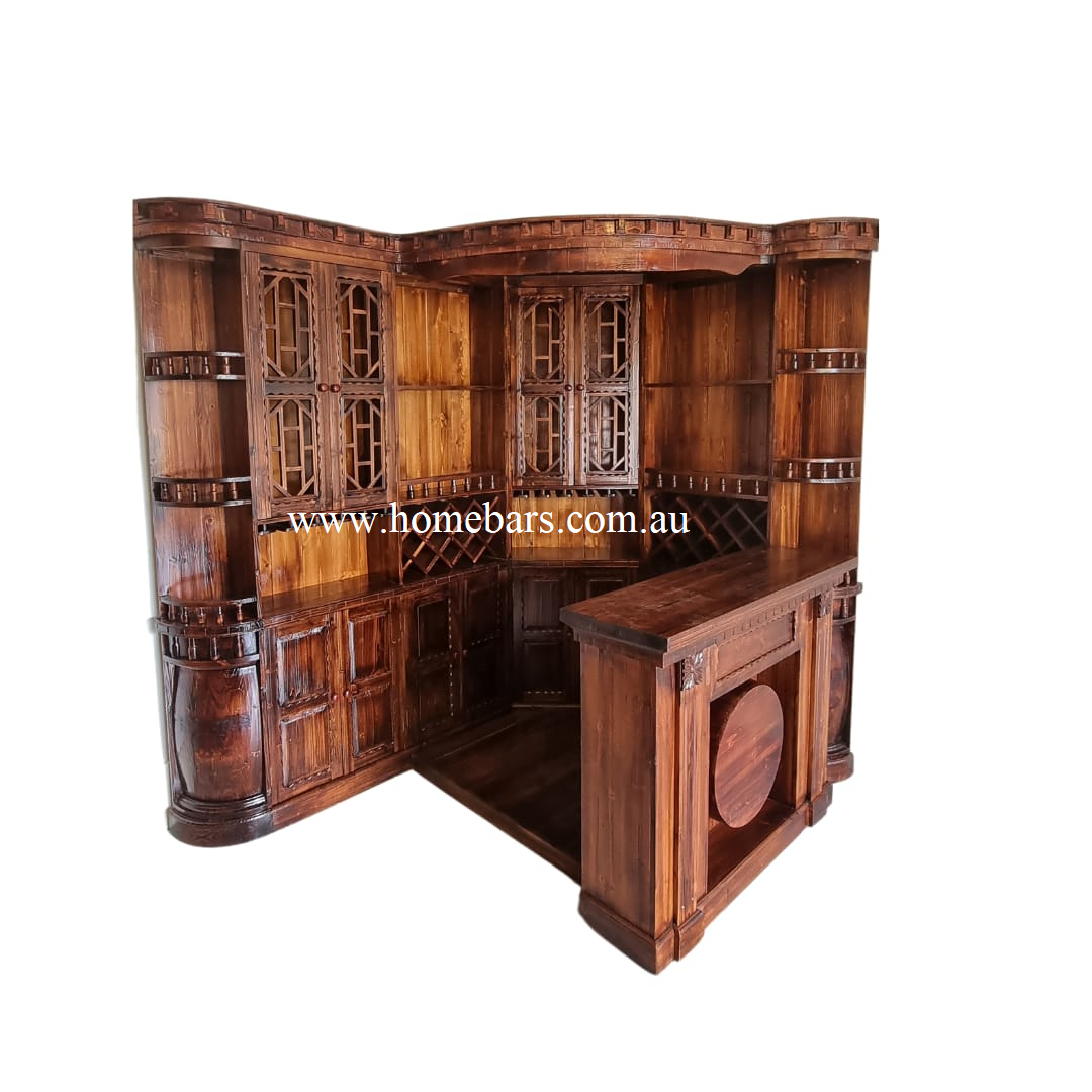 Corner Wooden BAR