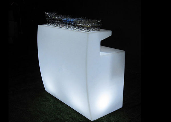 LED Rechargeable Mobile Bar Counter With Remote Control