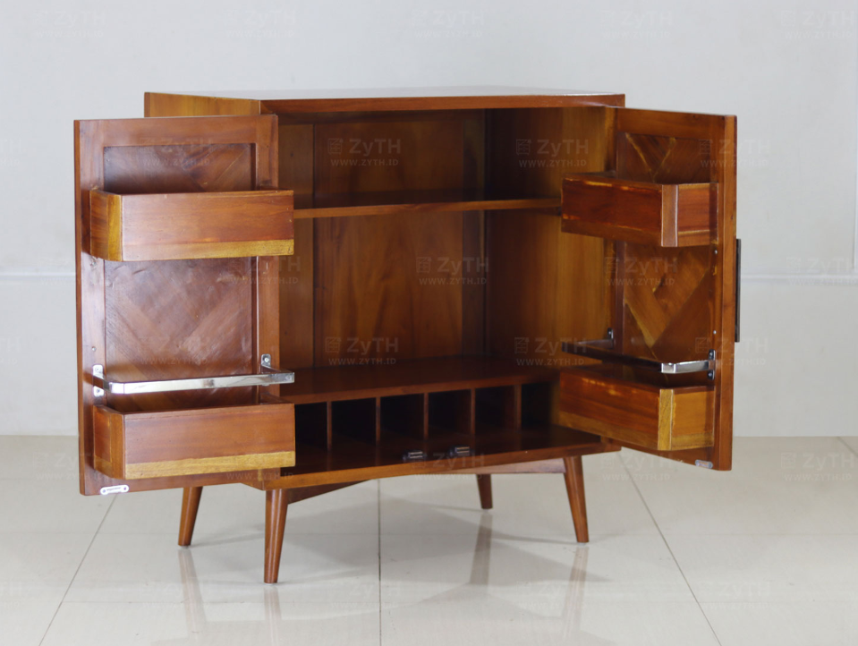 Remi Mini Bar Drinks Cabinet