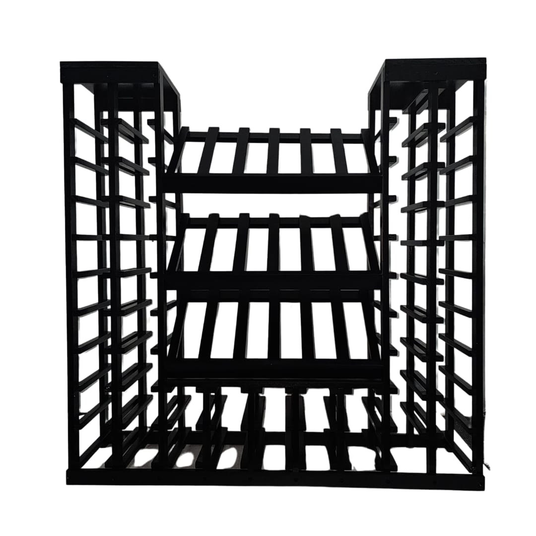 Wine Rack Display - Black