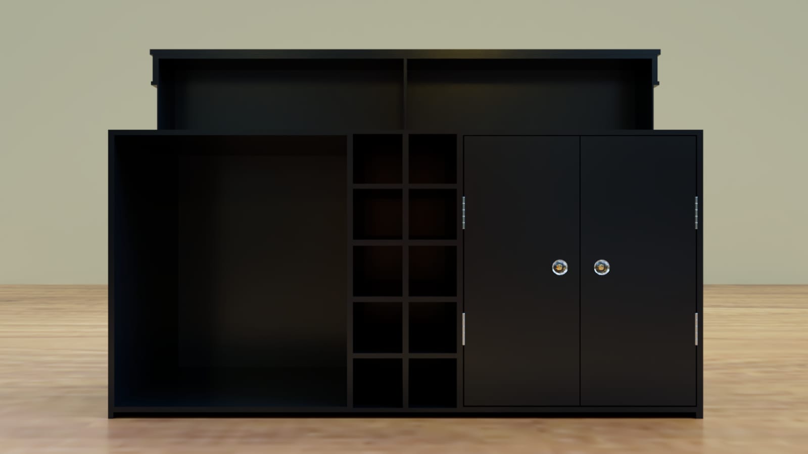 Bone Inlay Bar Counter