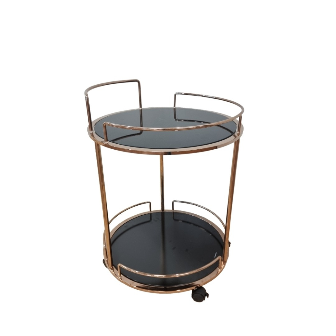 Windsor Rose Gold Drinks Trolley