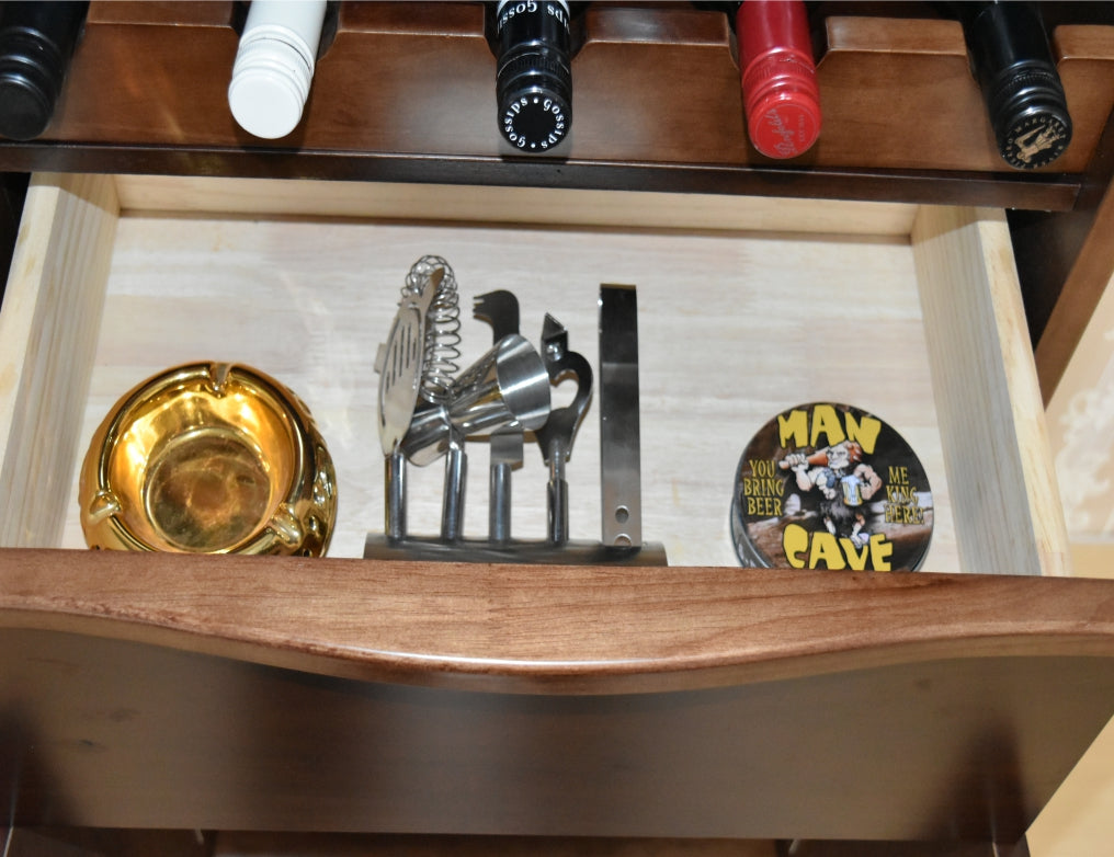 Brighton Mini Bar Cocktail Cabinet