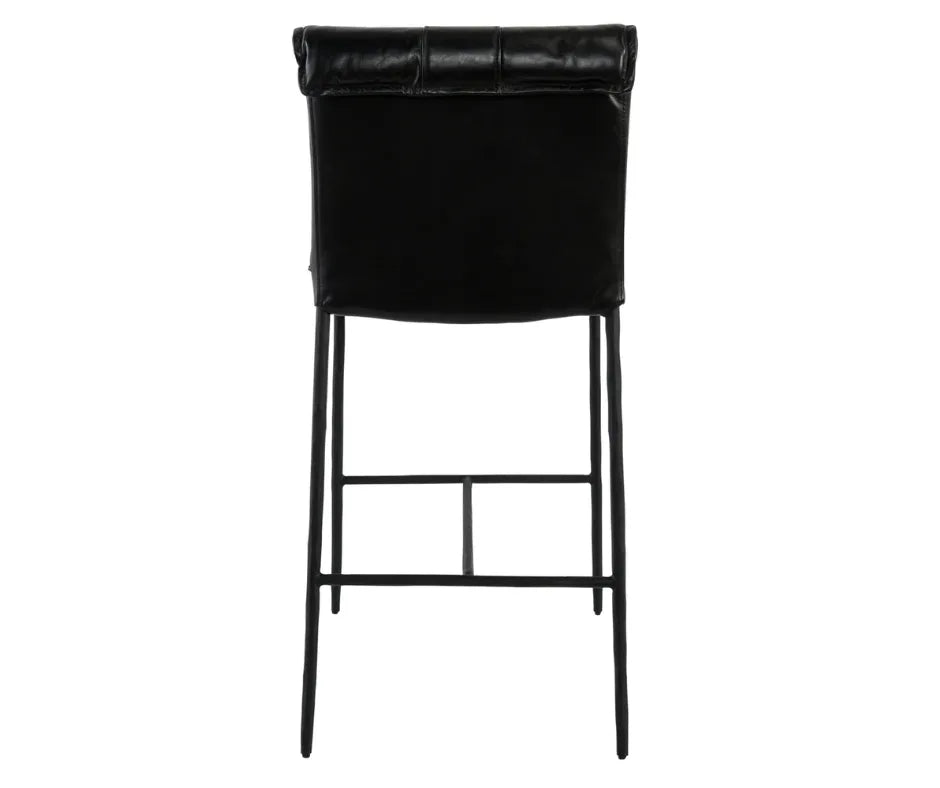 Mayer Leather Stool