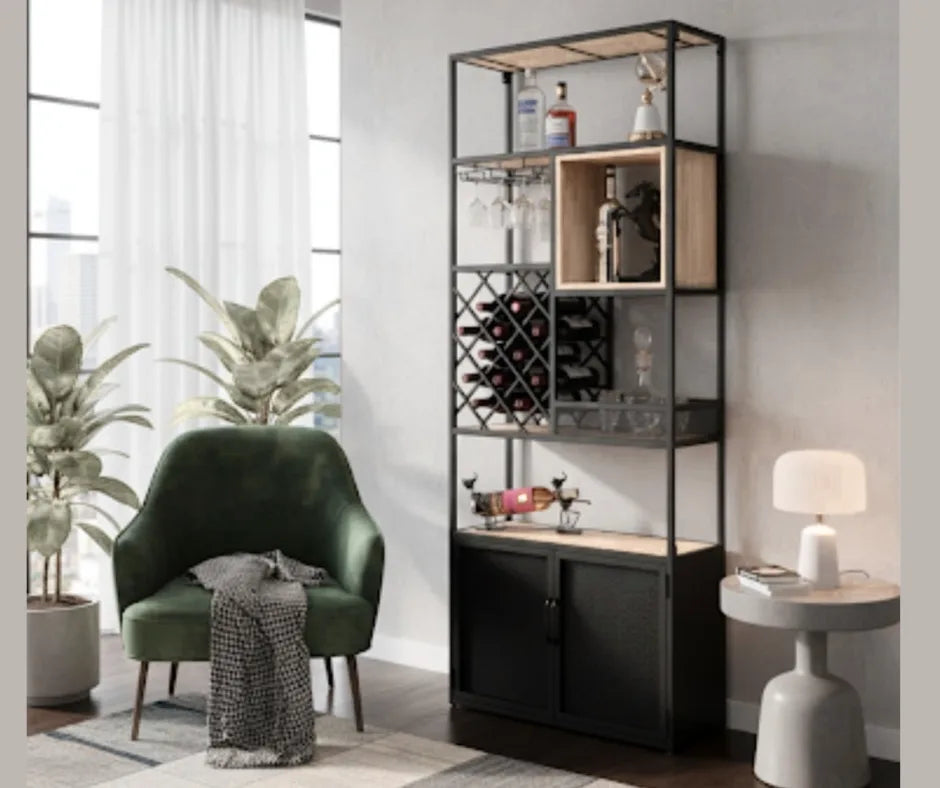 Milan Single Wine Bar Cabinet