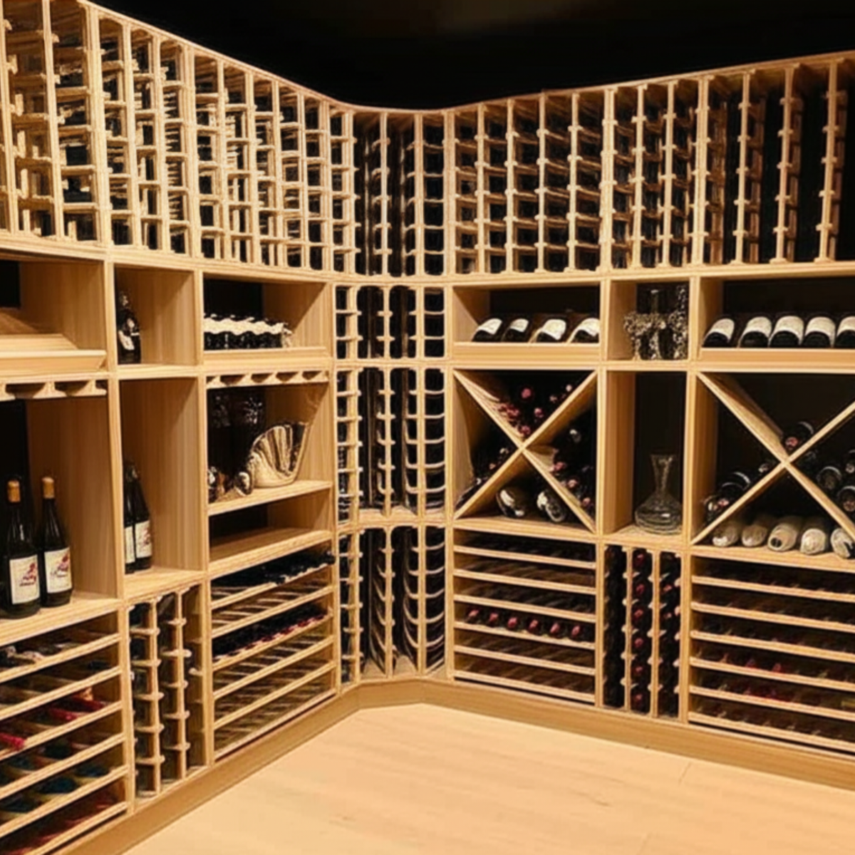 Wine Racks - Timber, Metal & Modular Wine Storage | Home Bars