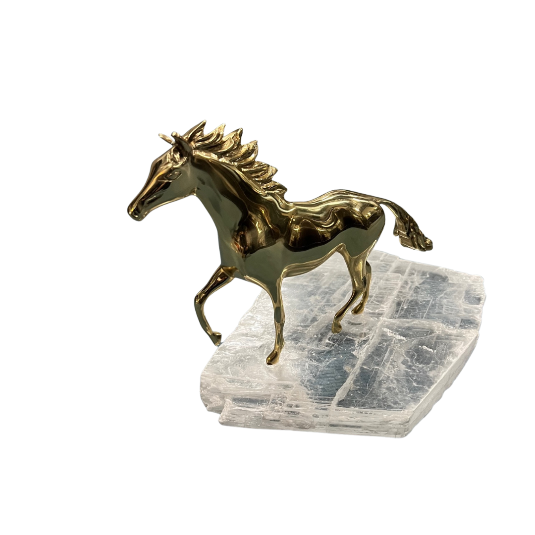 Golden Horse on Cloud