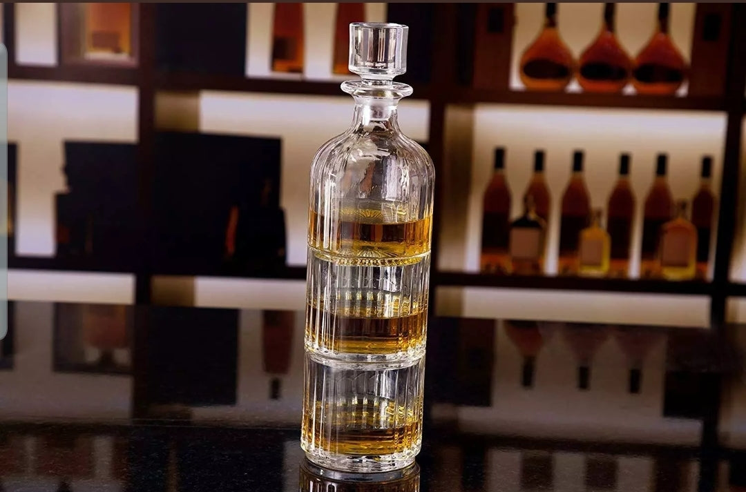 RCR COMBO WHISKY DECANTER