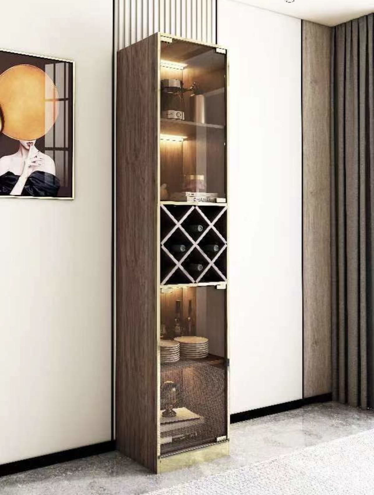 Stan Drinks Display Cabinet