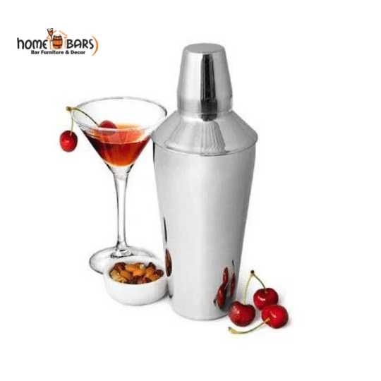 Chef Inox Cocktail Shaker Stainless Steel 3pc 750ml