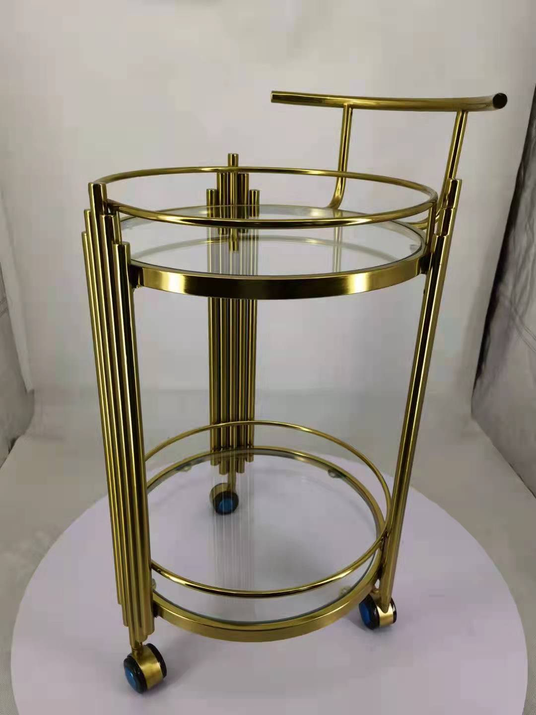 Flamed Bar Cart
