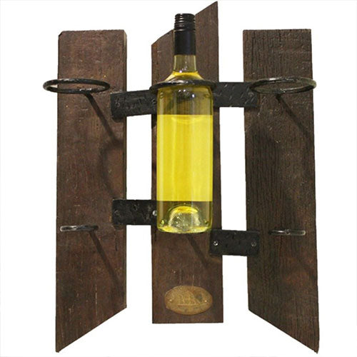 Rustic Wine Bottle Holder