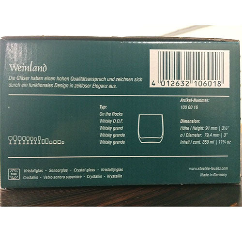 Weinland Collection Double Old Fashioned Glass